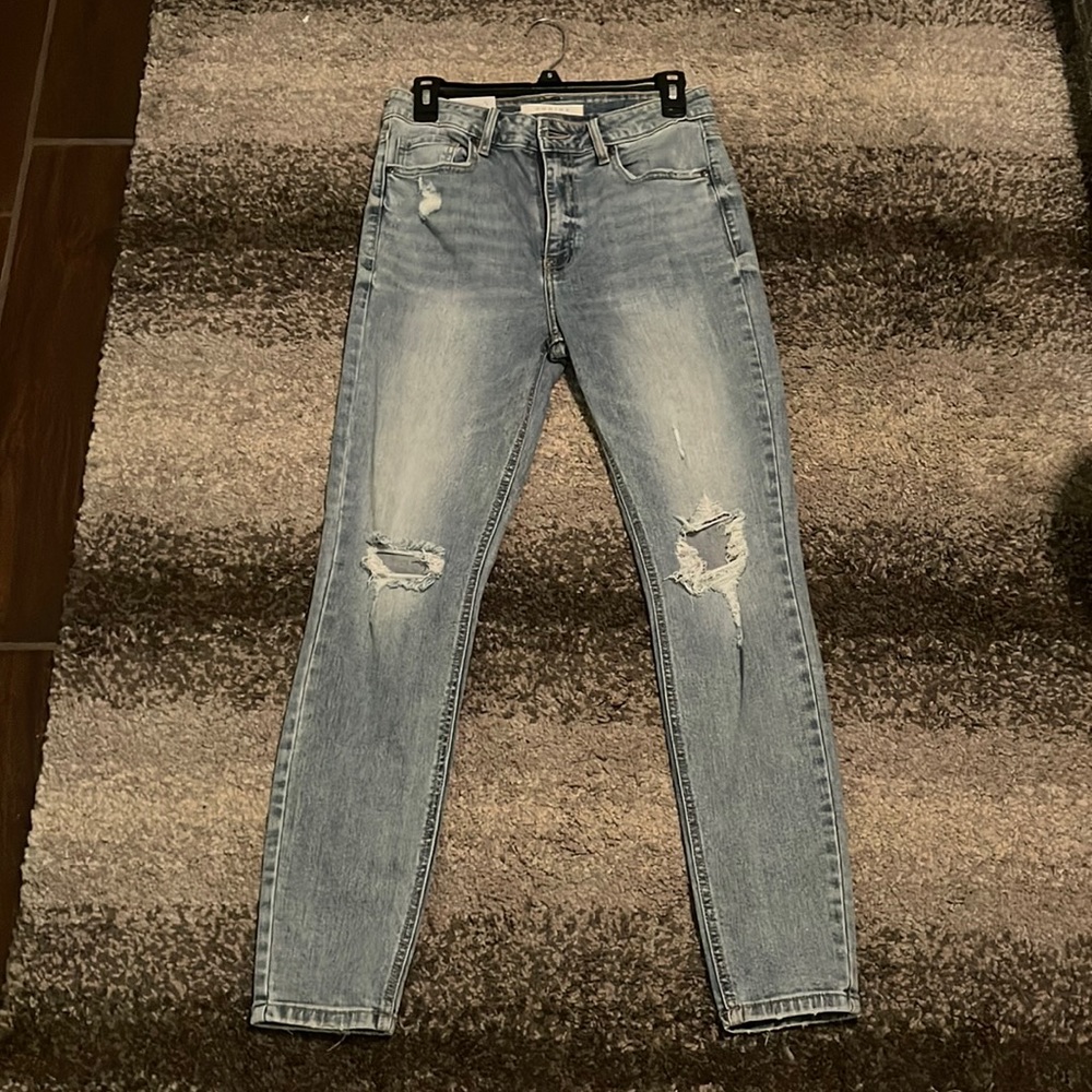 Women’s Eunina Super high rise skinny ankle jeans